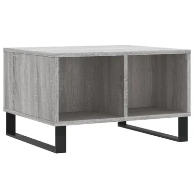 Image de vidaXL Table basse Gris Sonoma 60x50x36,5 cm Bois composite