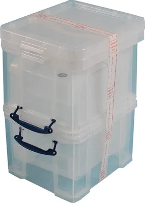 Produktbild von Really Useful - Opbergbox 35l pak 3 doz tr wt