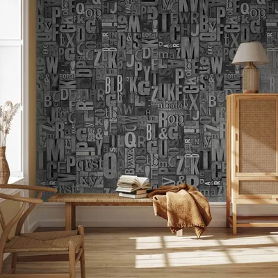 Produktbild von Vlies Tapete - Platinum enigma 50x1000 cm Text m-A-0192-j-d