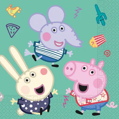 Produktbild von Procos Peppa Pig, Mehrfarbig, Papier, Abbildung, 330 mm, 330 mm, 20 Stück(e)