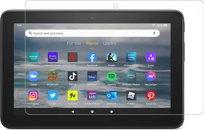 Zdjęcie produktu dla 2x szkło ochronne do 7-calowego wyświetlacza tabletu Amazon Fire 7 2022 12 generacji