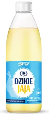 Produktbild von SFD WILD-EIER 970ml Flüssiges eiweiß Eiklar-flüssig Natürlich Hochwertiges Hühnereiweiß