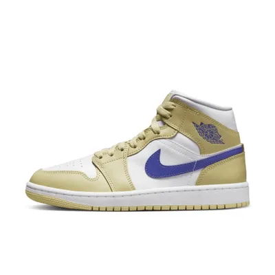Produktbild von Nike Air Jordan 1 Mid White Lemon Wash Lapis - EU 39