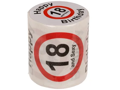 Produktbild von Urodzinowy papier toaletowy 18 lat i sexy
