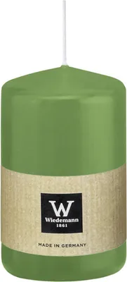 Produktbild von Stumpenkerze aus Paraffin, Aloe Vera, Wiedemann, 80/58 mm, Brenndauer ca. 29h