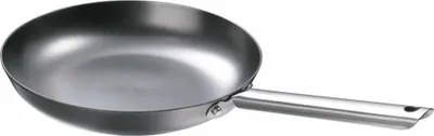 Produktbild von Schulte-Ufer Iron Star Bratpfanne, Eisenpfanne, Pfanne, Induktionsgeeignet, Backofenfest, Eisen, Ø 24 cm, 1450-24 i