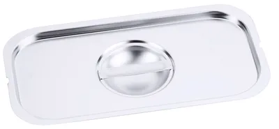 Produktbild von GN Deckel, Gastronormdeckel, Edelstahl, für Bügelgriffe, Größe wählbar : GN 1/3 für 6711 Variante: GN 1/3 für 6711