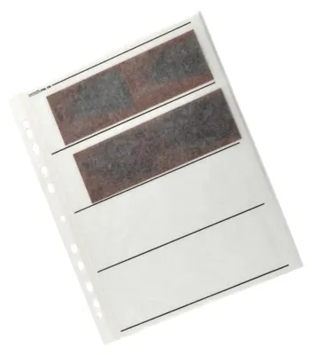 Image de Panodia XTAL120 25 Feuillets Pergamine Pour Negatifs 4 Bandes