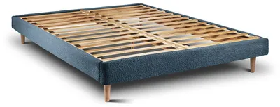 Produktbild von Lattenrost – Bouclé-Stoff– Bausatz zur Selbstmontage - 150x190 cm