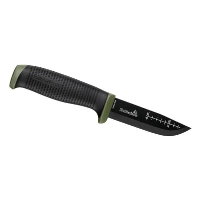 Zdjęcie produktu dla Nóż bushcraftowy Hultafors OK4, 380270, solidny nóż outdoorowy/do pasów z ostrzem ze stali węglowej i antypoślizgową rękojeścią