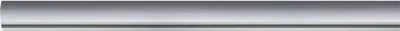 A close-up of a metallic rail with a gradient background.