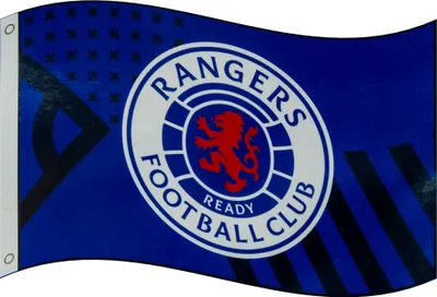 Produktbild von Rangers FC - Fahne "Classic", Wappen TA11593 (152,4 cm x 91,44 cm) (Königsblau/Weiß/Rot)