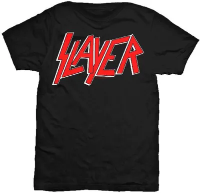 Produktbild von Slayer Classic Logo Black L T-Shirt