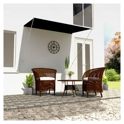 Produktbild von Einziehbare Markise 200×150 cm Anthrazit für Balkon und Terrasse