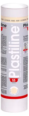 Produktbild von Plastiline Plastiline, 1 kg, Härtegrad 55 (medium) - Elfenbein 1155T
