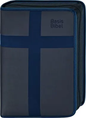 Produktbild von BasisBibel. Die Komfortable. Hülle mit Reißverschluss. Blau