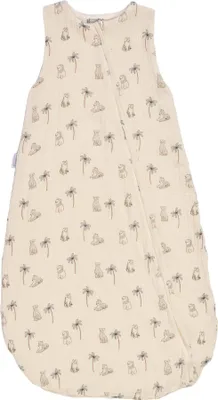 Zdjęcie produktu dla Śpiworek Letni Candide, 90 cm, 9-24 Miesiące, Biały Nadruk Tygrys, Lekki, Oddychający