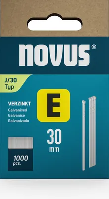 Obrázok produktu pre Hrebíky na tacker 1.2x30 mm 1000 ks NOVUS