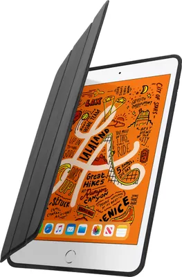 Produktbild von Avizar, Ultradünne Klapphülle mit Standfunktion für Apple iPad Mini 4, Schwarz