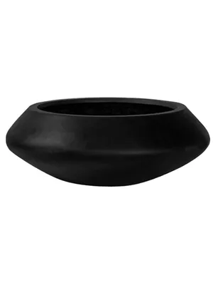 Obrázek produktu pro Pottery Pots Obal Fiberstone - Tara L černá, průměr 80 cm