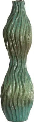 Zdjęcie produktu dla Wyrafinowany niebieski ceramiczny wazon Light & Living Vania