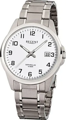 Produktbild von Regent Herrenuhr Titan F-925