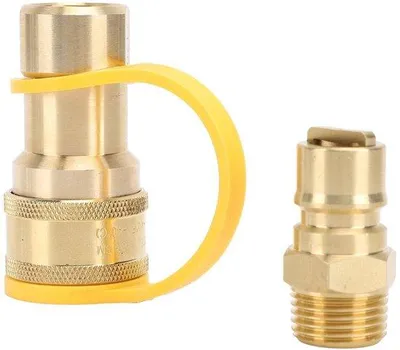Immagine prodotto di Kit di adattatori in ottone per sistemi di gas naturale a bassa pressione: robusto e affidabile, facile da sostituire, dotato di protezione di sicurezza, compatibile con sistemi di gas naturale a bassa pressione