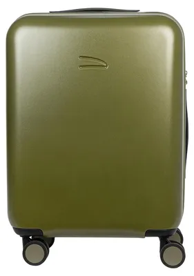 Produktbild von Tucano Uni Handgepäckkoffer aus Polycarbonat, Schwarz, 39x55x21 cm, mit Reißverschluss und 4 Rollen