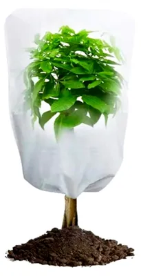 Produktbild von 1 Stück Winterschutz für Pflanzen, Kälteschutzabdeckung für den Außenbereich, wiederverwendbarer Pflanzenschutz, 80 x 100 cm