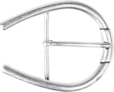 Produktbild von FRONHOFER Gürtelschnalle silber, Dornschnalle für 4,5 cm Riemen, Hufeisen