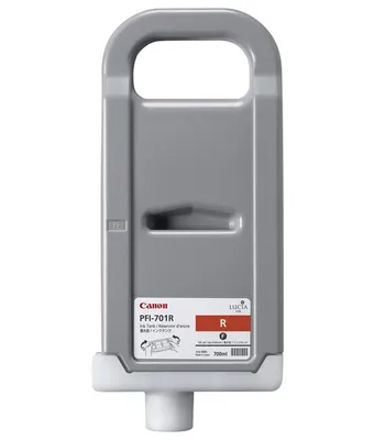 Obrázok produktu pre Canon PFI-701R Pigment Red Ink Cartridge, Červená, Atrament na pigmentovej báze, 1 kusov