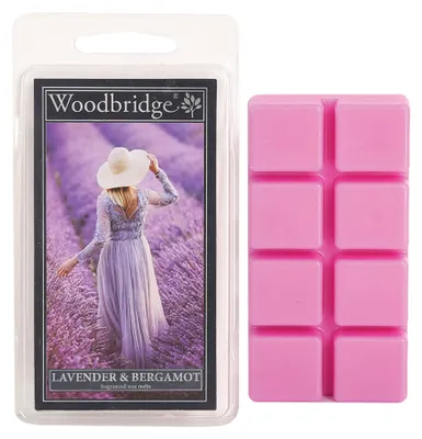 Duftwachs Lavendel & Bergamotte, 8 Wachsmelts, 68 g