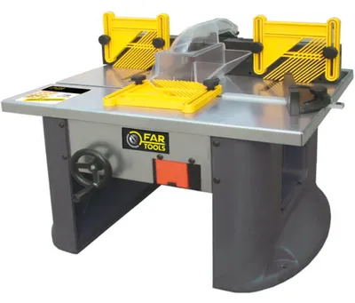 Tischfräse MR 40P, 1500 W, 30.000 rpm, 600x460 mm, schwarz