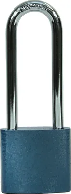 Produktbild von FELGNER Vorhängeschloss OVAL (Schließung: gleichschließend, Bügelhöhe: 62,5 mm, Bügelbreite: 18 mm, Bügelstärke: 6,3 mm) Schließung: gleichschließend Bügelhöhe: 62,5 mm Bügelbreite: 18 mm Bügelstärke: 6,3 mm