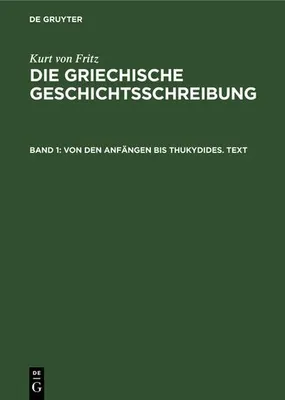 Produktbild von Von den Anfängen bis Thukydides. Text