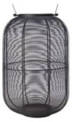 Produktbild von LAMBERT Laterne Eisen Schwarz (30cm)