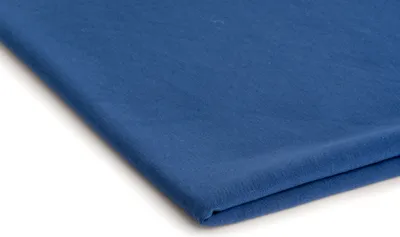 Produktbild von French Terry Stoff, Strickwaren Königsblau 50 x 180 cm