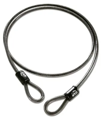 Produktbild von Ifam Xl200 Diebstahlsicherungskabel Silber 10 mm x 200 cm Silber 10 mm x 200 cm