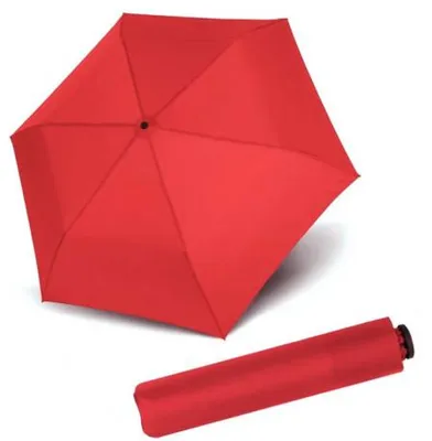 Obrázek produktu pro Doppler Zero 99 - dětský/dámský skládací deštník, červená, plná barva