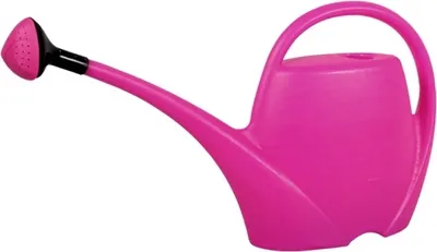 Zdjęcie produktu dla Nohel Pojemnik ogrodowy SPRING z różą z tworzywa sztucznego Kolor: fioletowy, Pojemność: 2,5 l