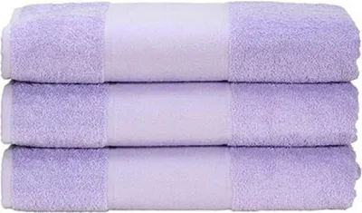 Produktbild von A&R 700.50 | PrintMe Hand Towel / 50 x 100 cm - Farbe: Light Purple - Größe: 50 x 100 cm