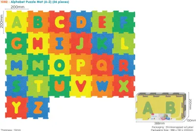 Produktbild von Nd28_15101_Zdn_1082: Puzzle mit Alphabet-Motiven