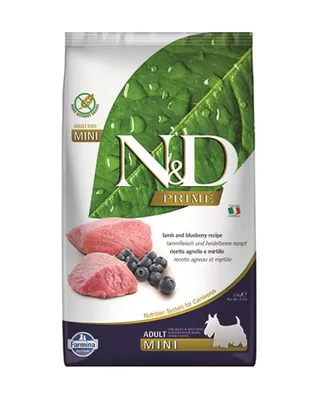 Obrázok produktu pre N&D Dog Prime Adult Mini Lamb & Blueberry 2,5kg