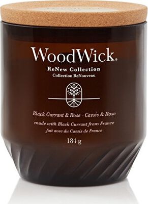 Vonná svíčka ReNew sklo střední Black Currant & Rose 184 g