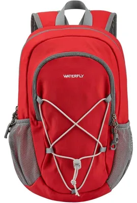 Immagine prodotto di Zaino piccolo da 12 litri, zaino da giorno sportivo e outdoor, con fibbia pettorale, colore rosso