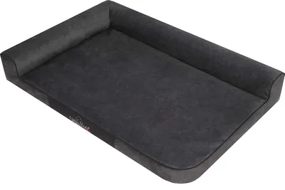 Immagine prodotto di Bjird - Cuccia per cani - Cesto per cani per cani di piccola, media e grande taglia - Cuscino per cani - Divano per cani "Max" - 115 x 80 x 18 cm [Dimensione: XXL] - Nero