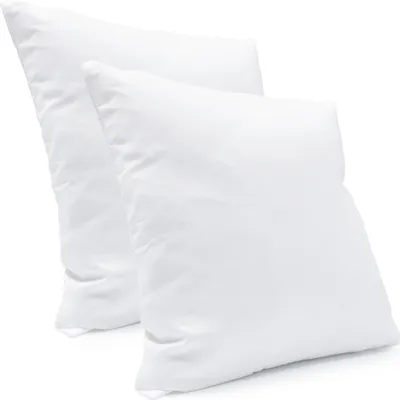 Produktbild von DILUMA Kopfkissen 80x80 cm 2er Set - Weiches & Bequemes Mikrofaser Schlafkissen - Für Allergiker Geeignet, 100, Füllung aus feinen Polyesterfasern
