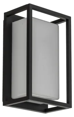 Produktbild von Lucande LED-Außenwandleuchte Ilirian, anthrazit, Alu, 15 cm