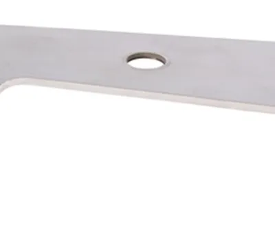 Produktbild von Alberts® Winkelhaken für Gabionenbau, Edelstahl, 125x40x23 mm 671211