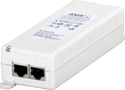 Obrázok produktu pre AXIS T8120 Midspan 15 W 1 port - Napájací injektor - AC 100-240 V - 15 W (balenie po 10) - pre AXIS M1011, M1011-W, M1013, M1014, M1031-W (5026-222)